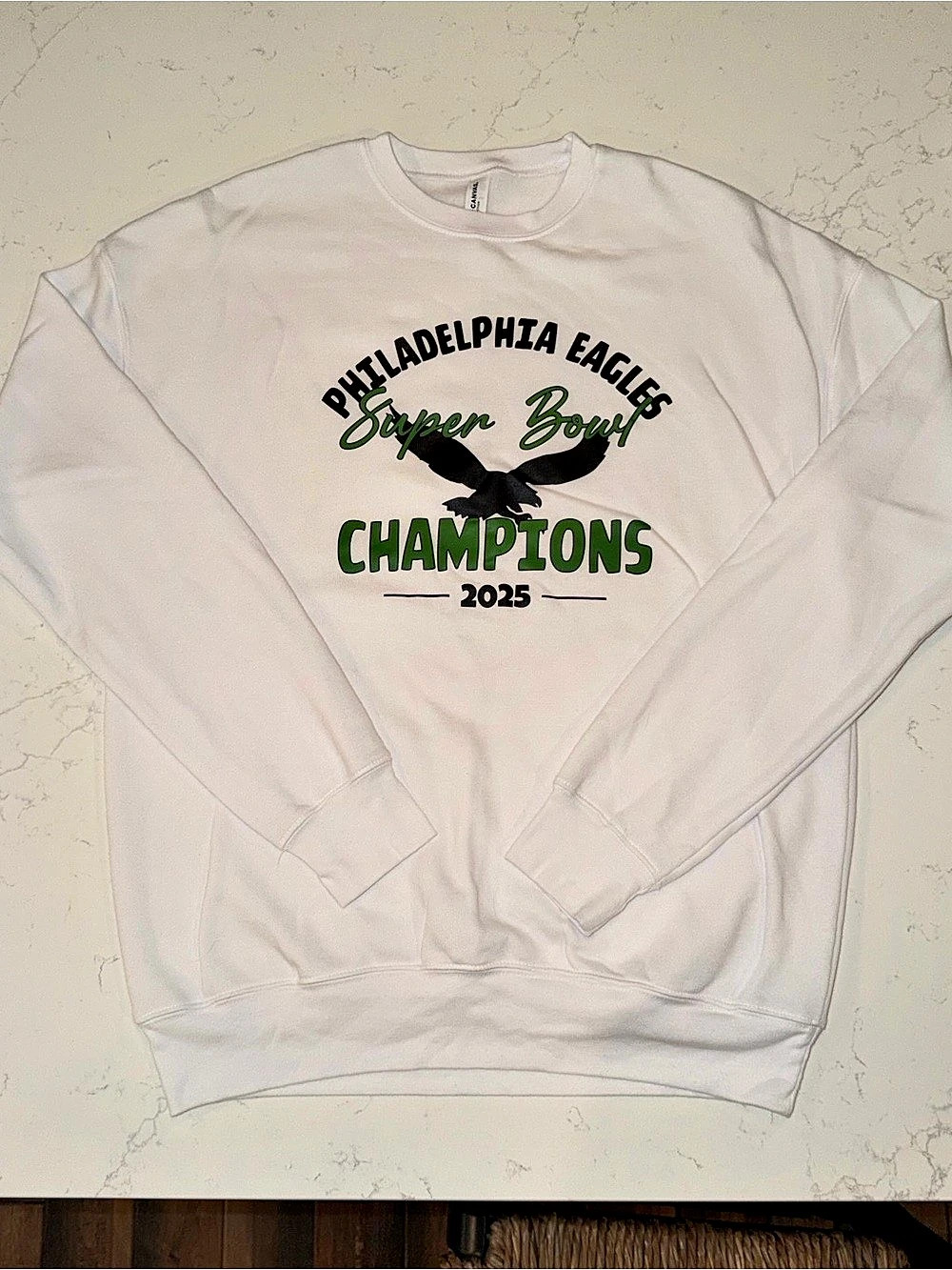 Philadelphia Eagles Super Bowl Champions Sweatshirt Medium